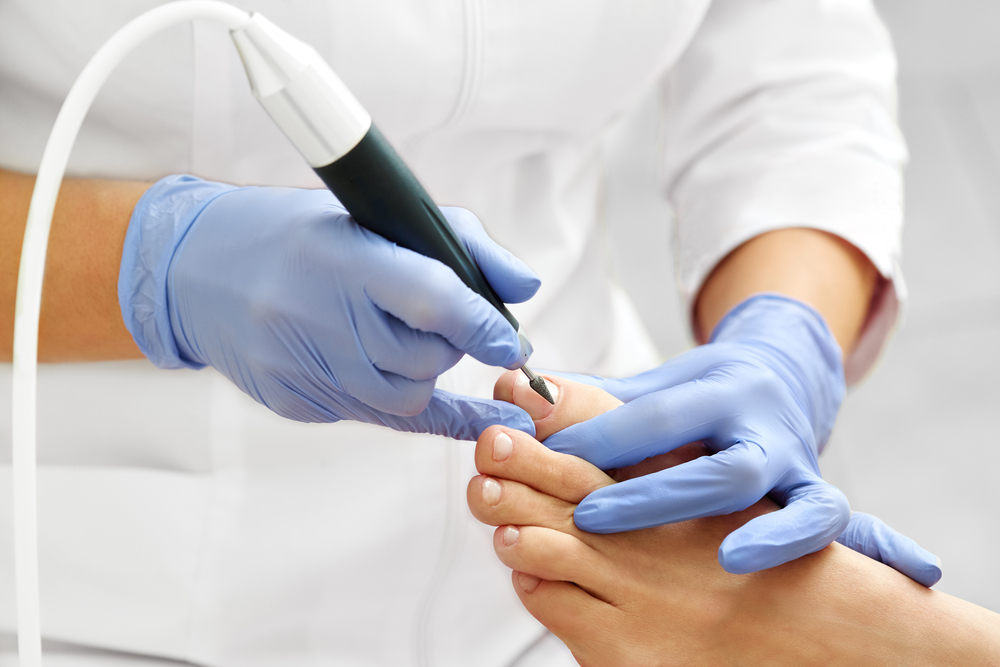 Pedicurebehandeling klein
